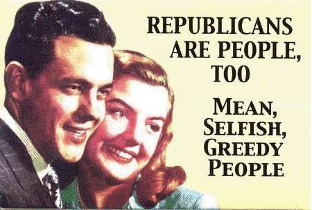 Evil Selfish People